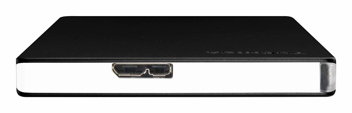 "Toshiba Canvio Slim disque dur externe 2 To 2.5"" Micro-USB B 3.2 Gen 1 (3.1 Gen 1) Noir"