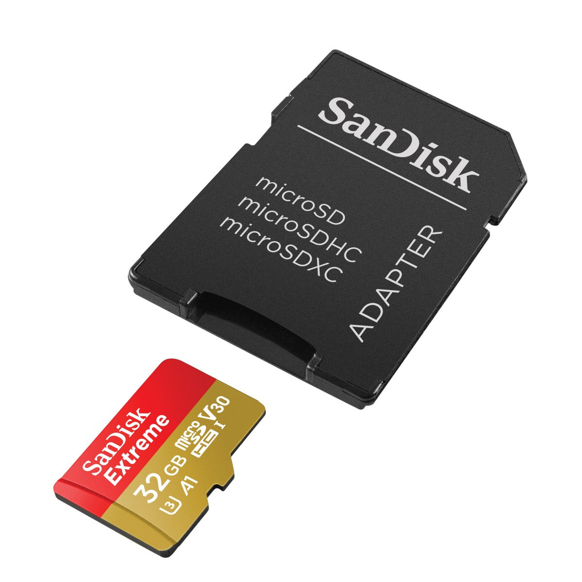 Extreme microSDHC 32GB+SD Adap+RescPro