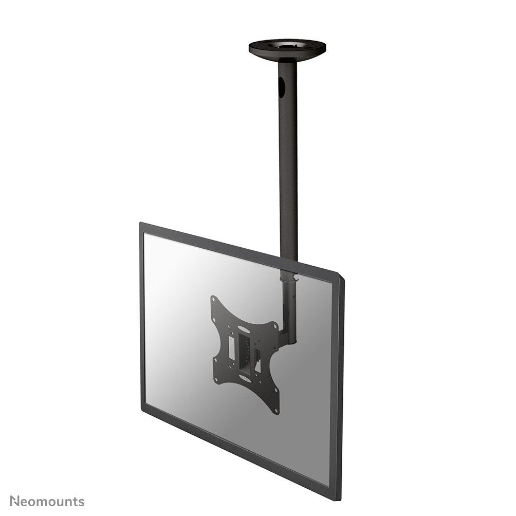 NEOMOUNTS FPMA-C060BLACK Support de plafond pour écran de 10-40p - h 60-85 cm