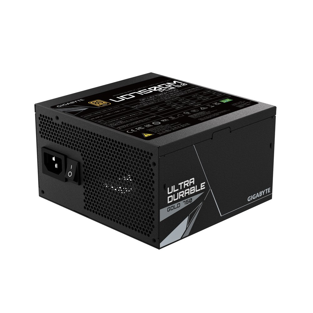 GIGABYTE UD750GM PG5 unité d'alimentation d'énergie 750 W 20+4 pin ATX ATX Noir