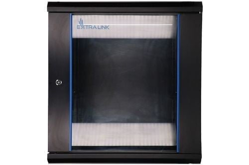 Extralink EX.7256 étagere 12U Rack monté sur le mur Noir