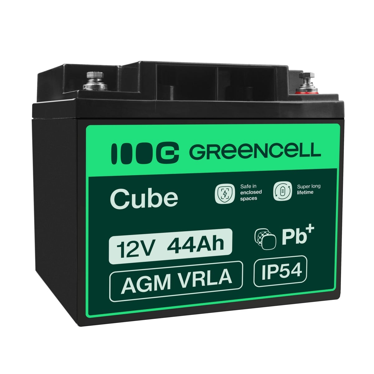 Green Cell AGM23 Batterie de l'onduleur Sealed Lead Acid (VRLA) 12 V 44 Ah