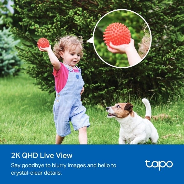 TP-LINK Solar-Powered Security Camera Kit 1x Tapo C425 1x Tapo A201
