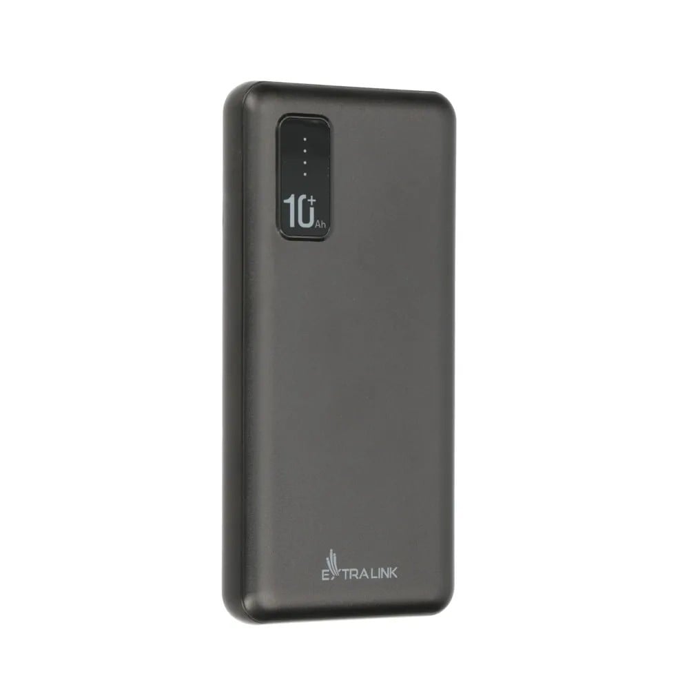 Extralink EPB-098B banque d'alimentation électrique Lithium Polymere (LiPo) 10000 mAh Noir
