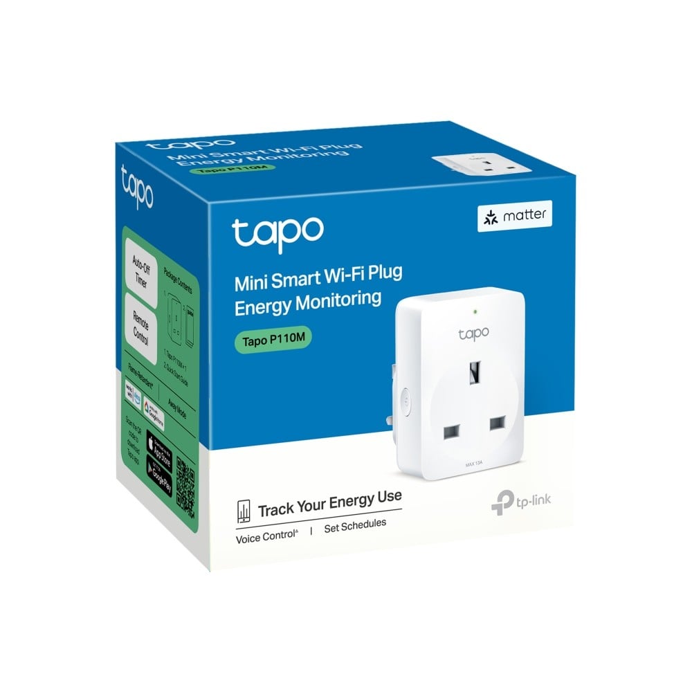 TP-LINK Mini Smart Wi-Fi Plug Energy Monitoring Matter