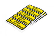 Digitus SP-NKL-US marqueur de câble Noir, Jaune 20 piece(s)