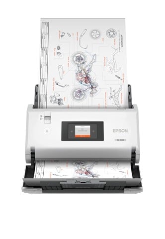 EPSON WorkForce DS-30000 Document scanner Contact Image Sensor CIS Duplex A3 600x600dpi 70ppm ADF 120sheets 30000scans/d USB 3.0