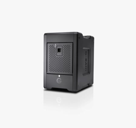 SANDISK Professional G-RAID Shuttle 4 80To 3.5p Thunderbolt 3 1000Mo/s USB-C Transportable 4-bay External Hard Drive