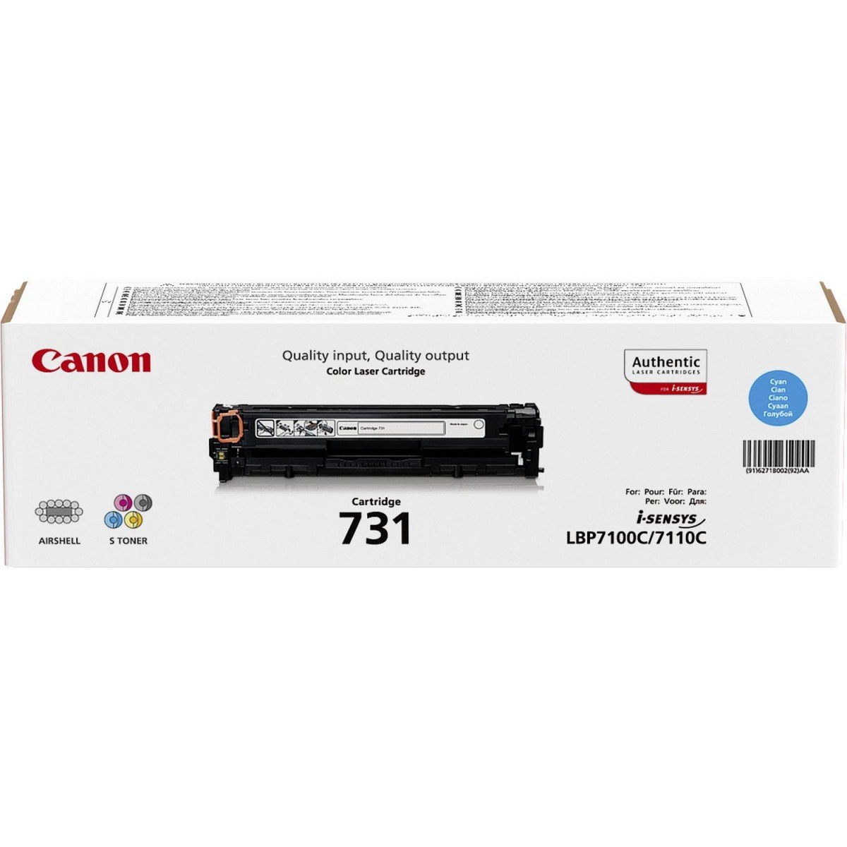 Toner/731 CLBP Cartridge CY