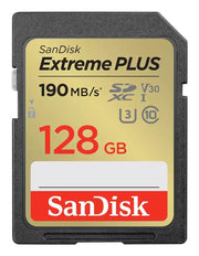 Extreme PLUS 128GB SDXC 190MB/s UHS-I