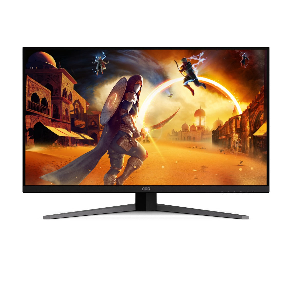AOC U32G4U Ecran gaming 31.5p 3840x2160 16:9 Fast IPS 160Hz HAS 130mm HDMI x 2x 2.1 DP x 1x 1.4