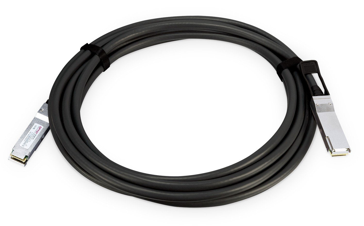 PLANET 100G QSFP28 Direct Attached câble de réseau Noir, Métallique 5 m