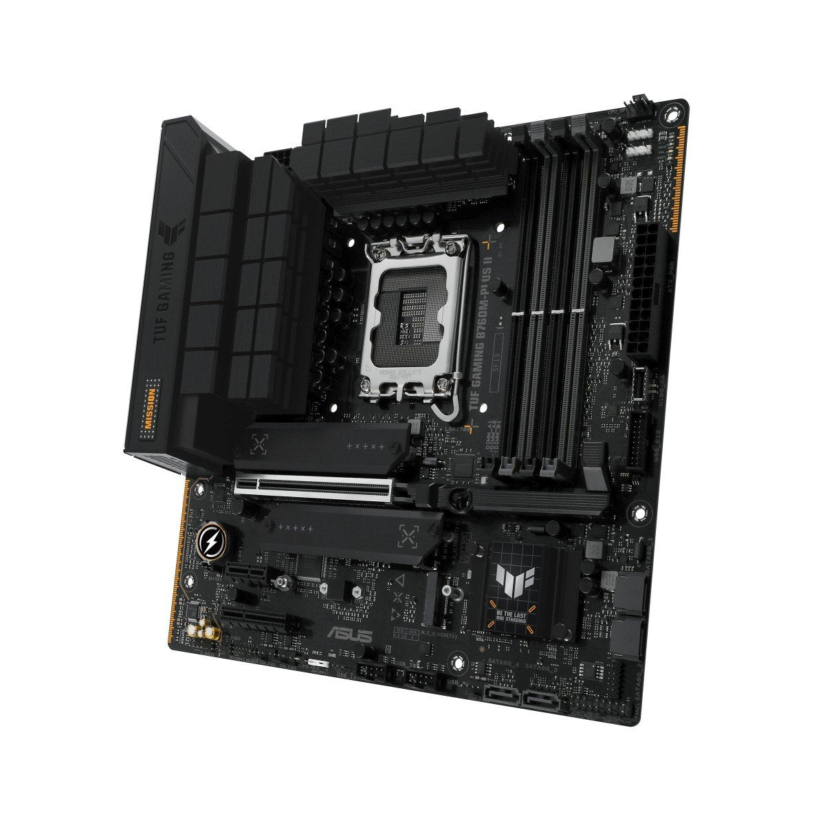 ASUS TUF GAMING B760M-PLUS II LGA 1700 4xDDR5 microATX 4xSATA MB 1xHDMI 1xDP 3xM.2