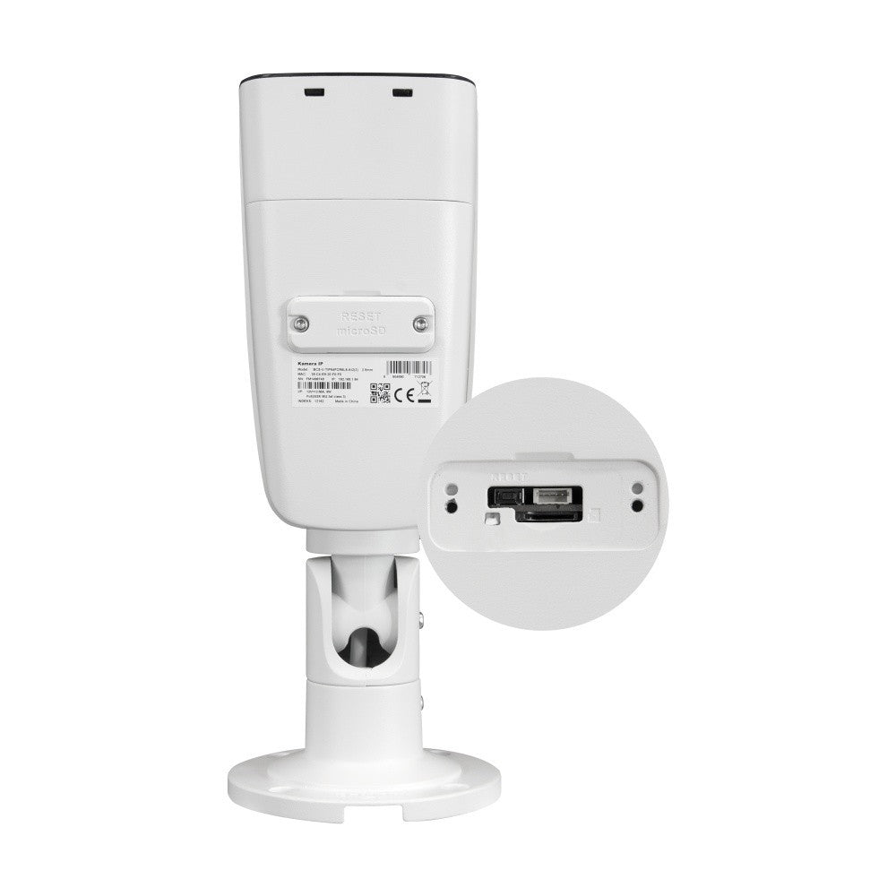 BCS BCS-V-TIP54FCR6L6-Ai2(2) Caméra tubulaire IP 4MP avec technologie NightColor et AcuSense
