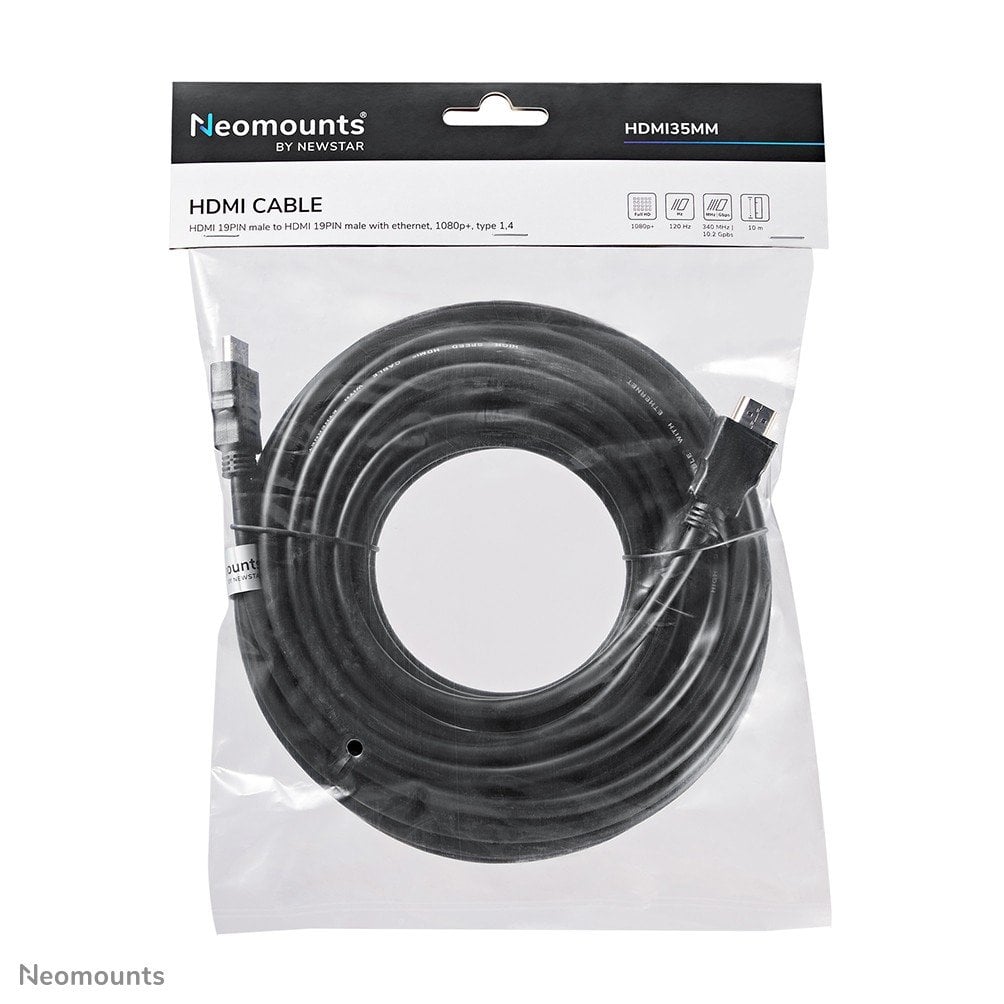 NEOMOUNTS HDMI35MM câble HDMI - 10 mètres