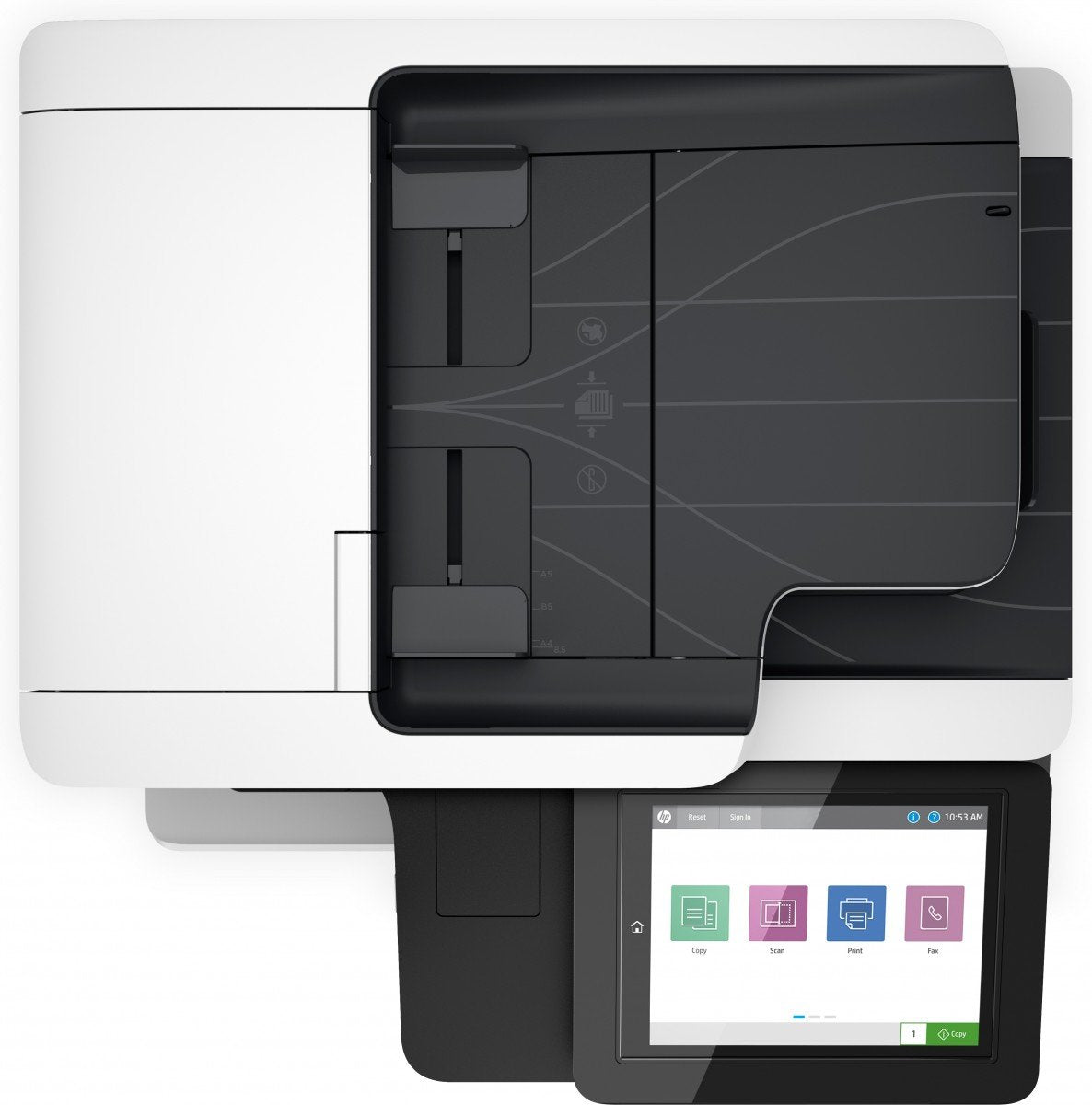 HP LaserJet Enterprise MFP M528f MFP Mono laser A4 43ppm Copy 43ppm Print 650sheets USB LAN