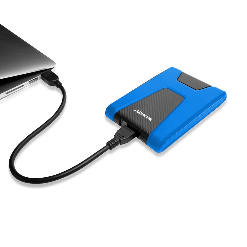 "Disque dur externe ADATA HD650 1 To 2,5"" Micro-USB B 3.2 Gen 1 (3.1 Gen 1) Bleu"