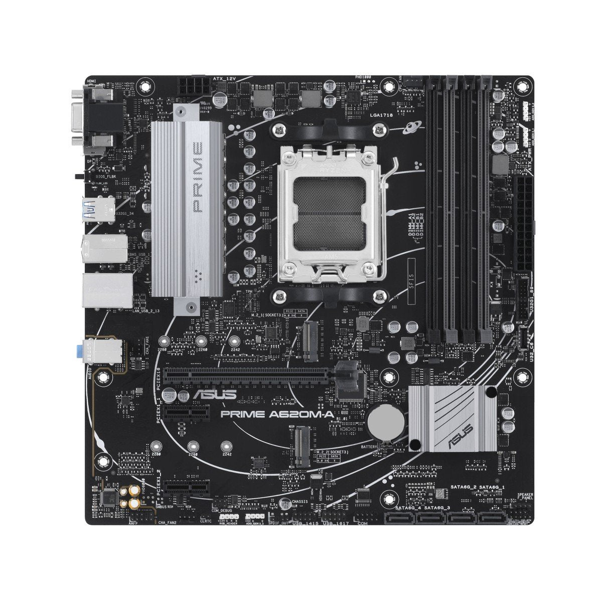 ASUS PRIME A620M-A-CSM AM5 MB 4xDDR5 4xSATA 2xM.2