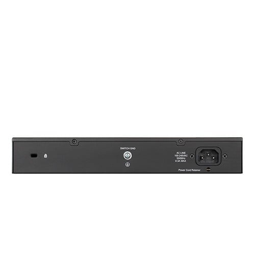 D-Link DGS-1100-24V2 commutateur réseau Géré Gigabit Ethernet (10/100/1000) 1U Noir