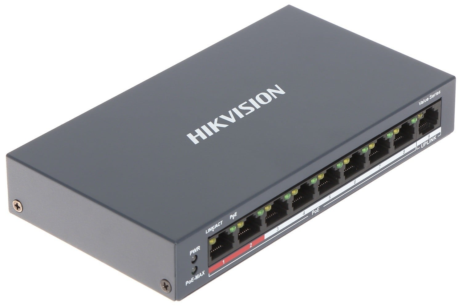 Hikvision DS-3E0109P-E/M(B) Commutateur PoE