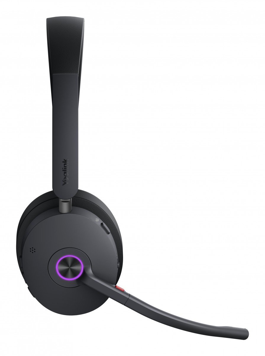 Yealink BH74 Teams USB-C/A Sans fil Arceau Bureau/Centre d'appels USB Type-C / USB Type-A Bluetooth Noir