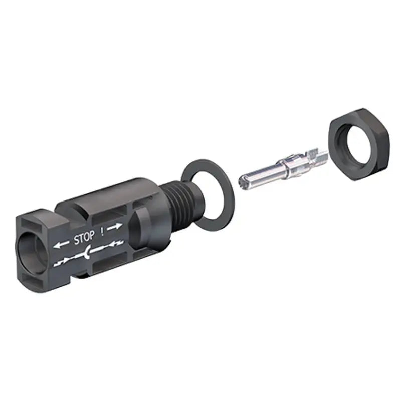"Stäubli MC-PV-ADSP4-S2/6 Wtyk panelowy pour installation dans les onduleurs, systemes photovoltaiques, montage dans le boîtier // section du câble : 4 mm2 ou 6 "