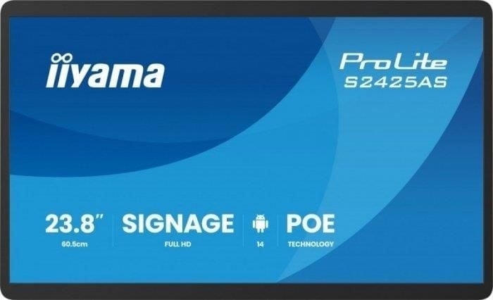 24" Signage display