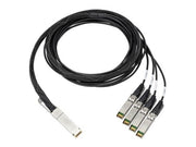 HPE 100Gb QSFP28 to 4x25Gb SFP28 3m Direct Attach Copper Cable