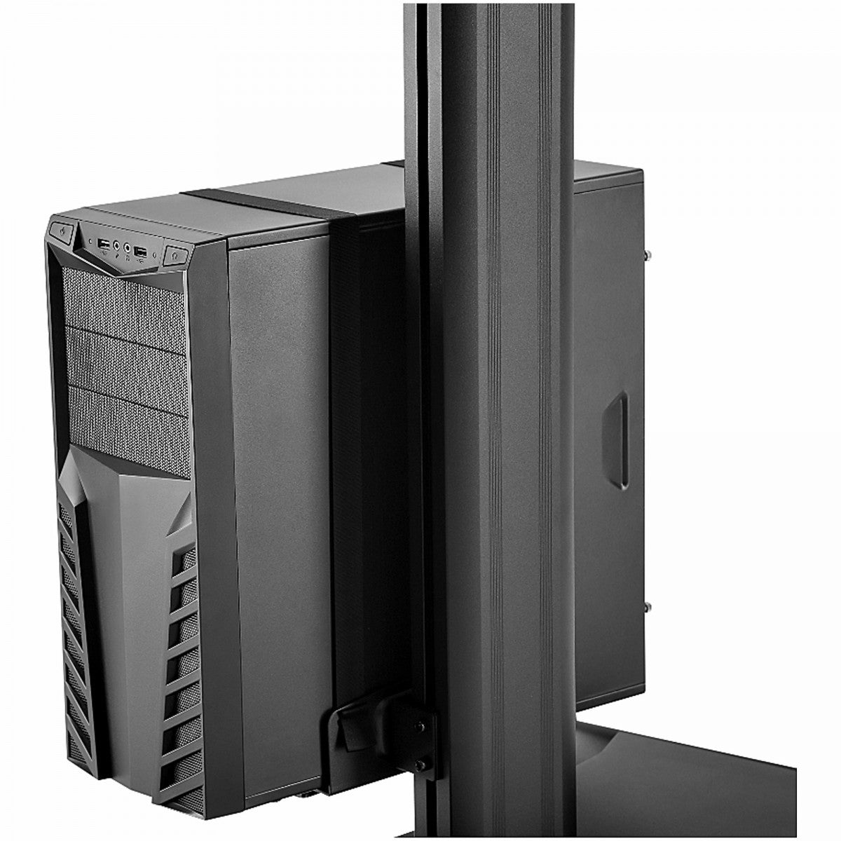Mobile Workstation Cart w/Monitor Mount