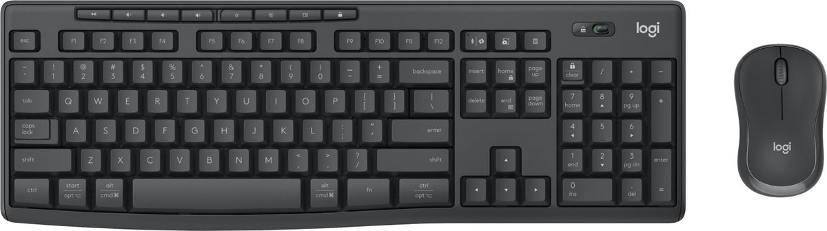Logitech MK370 Combo for Business clavier Souris incluse Bureau Bluetooth QWERTY Anglais britannique Graphite