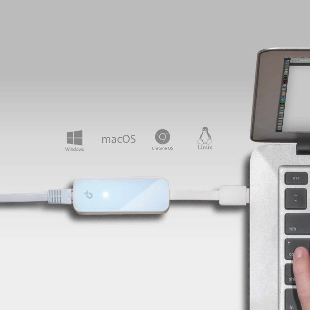 USB 2.0 to 100Mbps Ethernet Network Adap