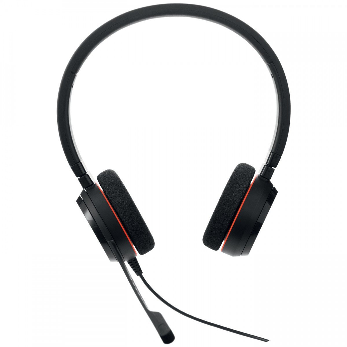 Jabra Evolve 20 UC Stereo Casque Avec fil Arceau Bureau/Centre d'appels USB Type-A Noir