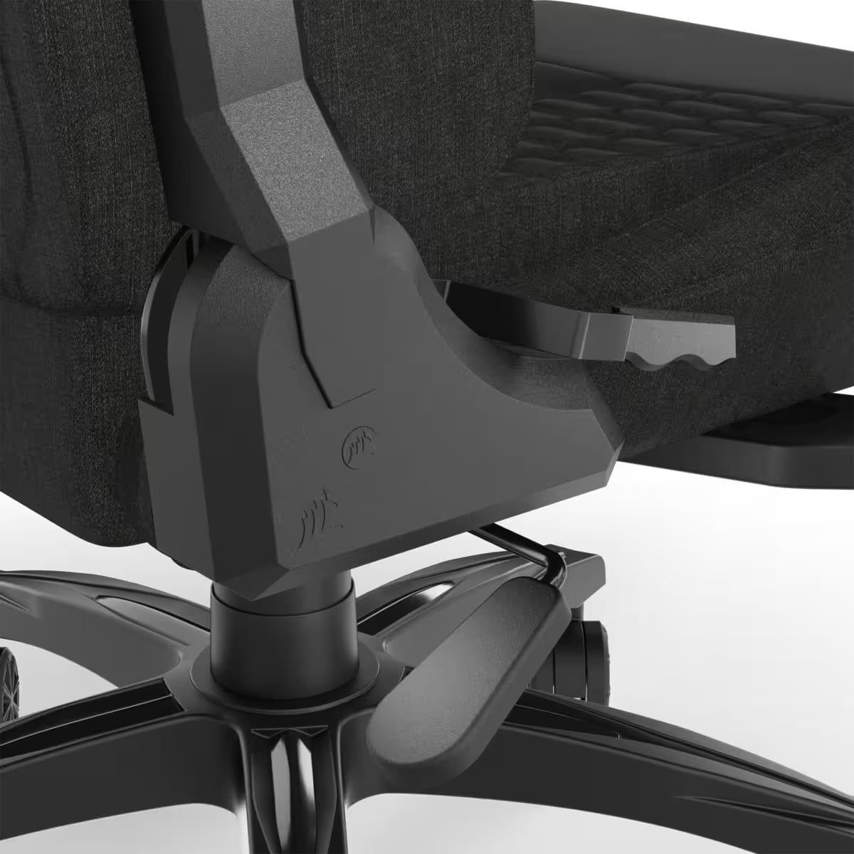 Corsair TC100 RELAXED Chaise de jeu universelle Siege rembourré Noir