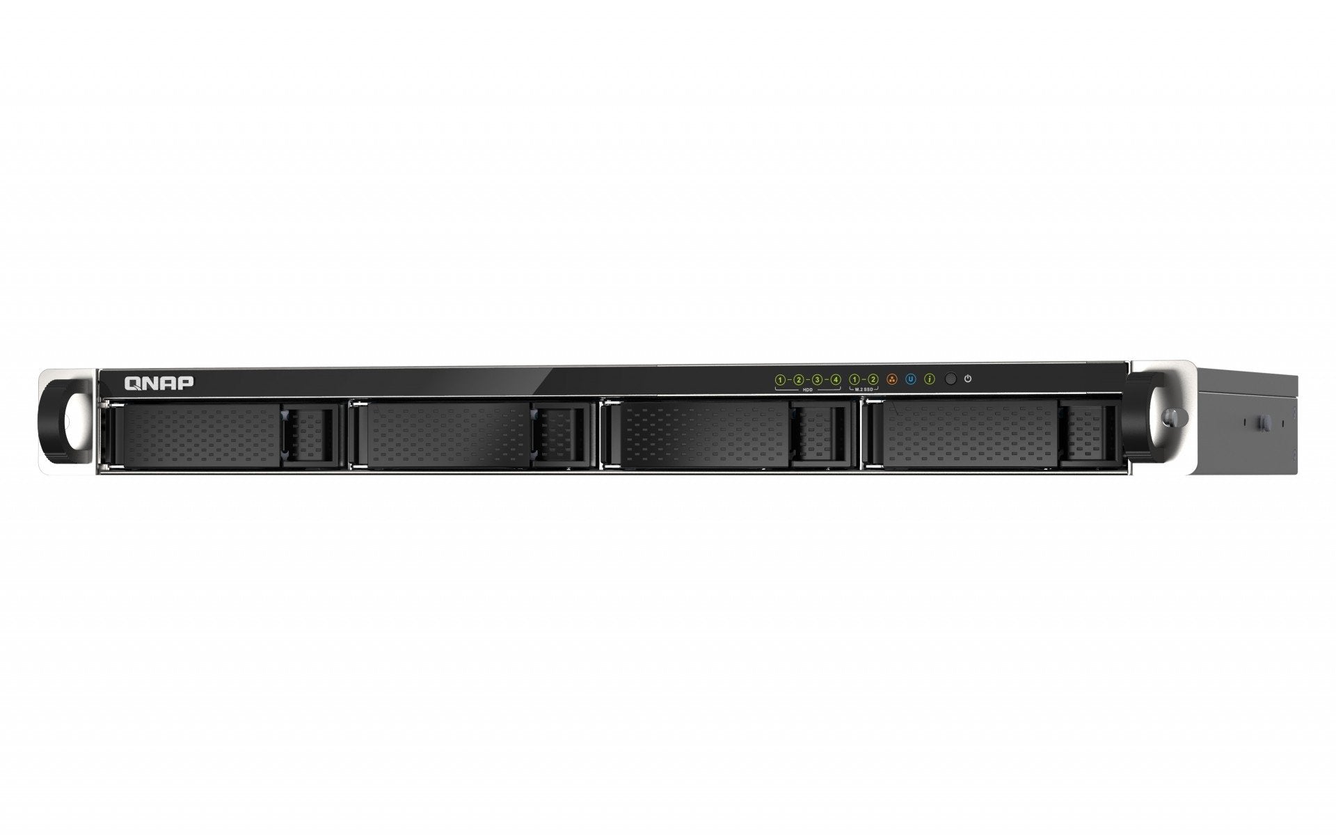 4-bay 1U short-depth 12" NAS Marvell Oc