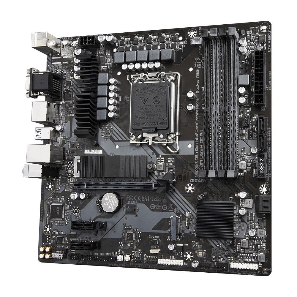 GIGABYTE B760M DS3H DDR4 carte mere Intel B760 Express LGA 1700 micro ATX