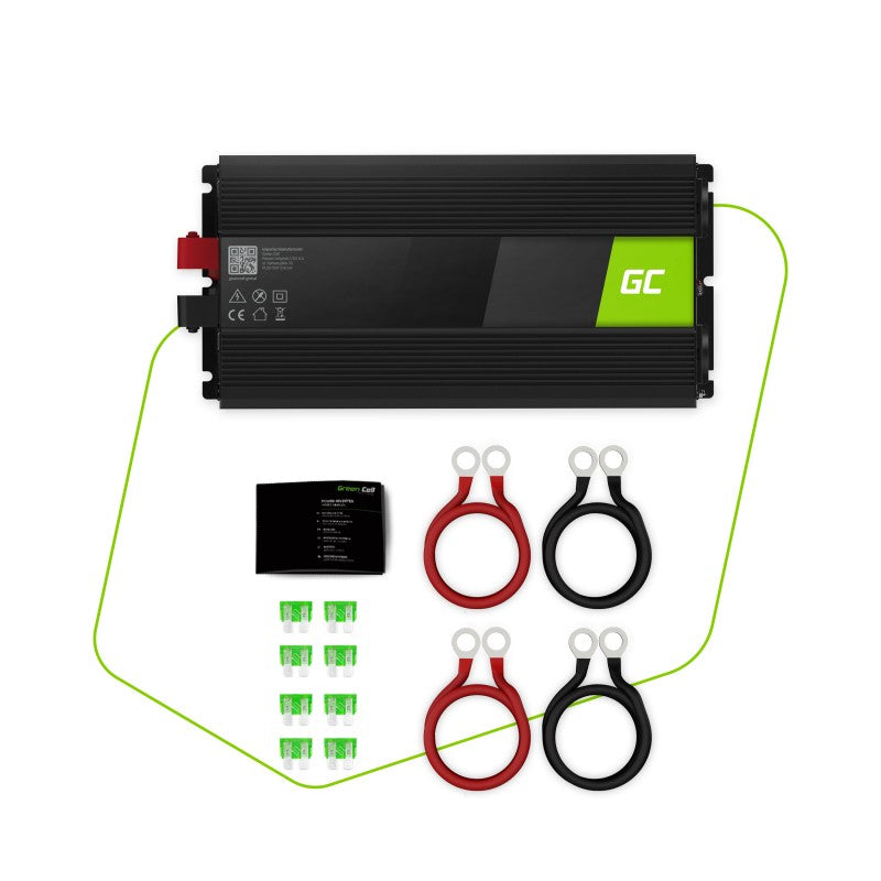 Green Cell Inverter 24V to 230V Pure sine 3000W