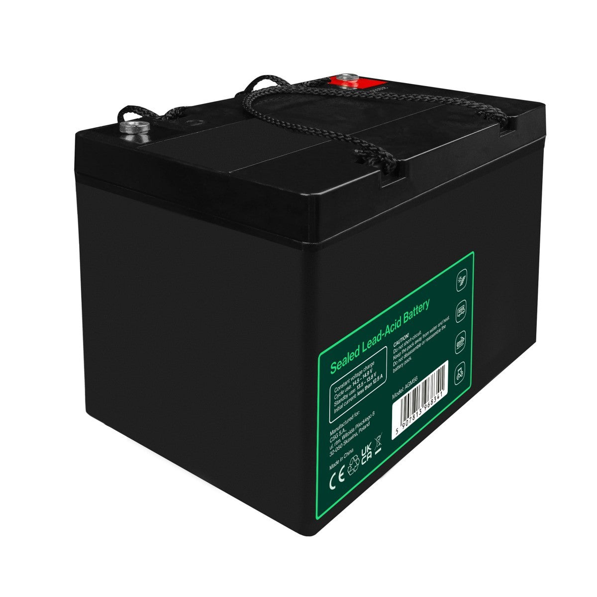 Green Cell AGM56 batterie de véhicule Mat de verre absorbé 50 Ah 12 V