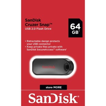 Cruzer Snap USB Flash Drive 64GB