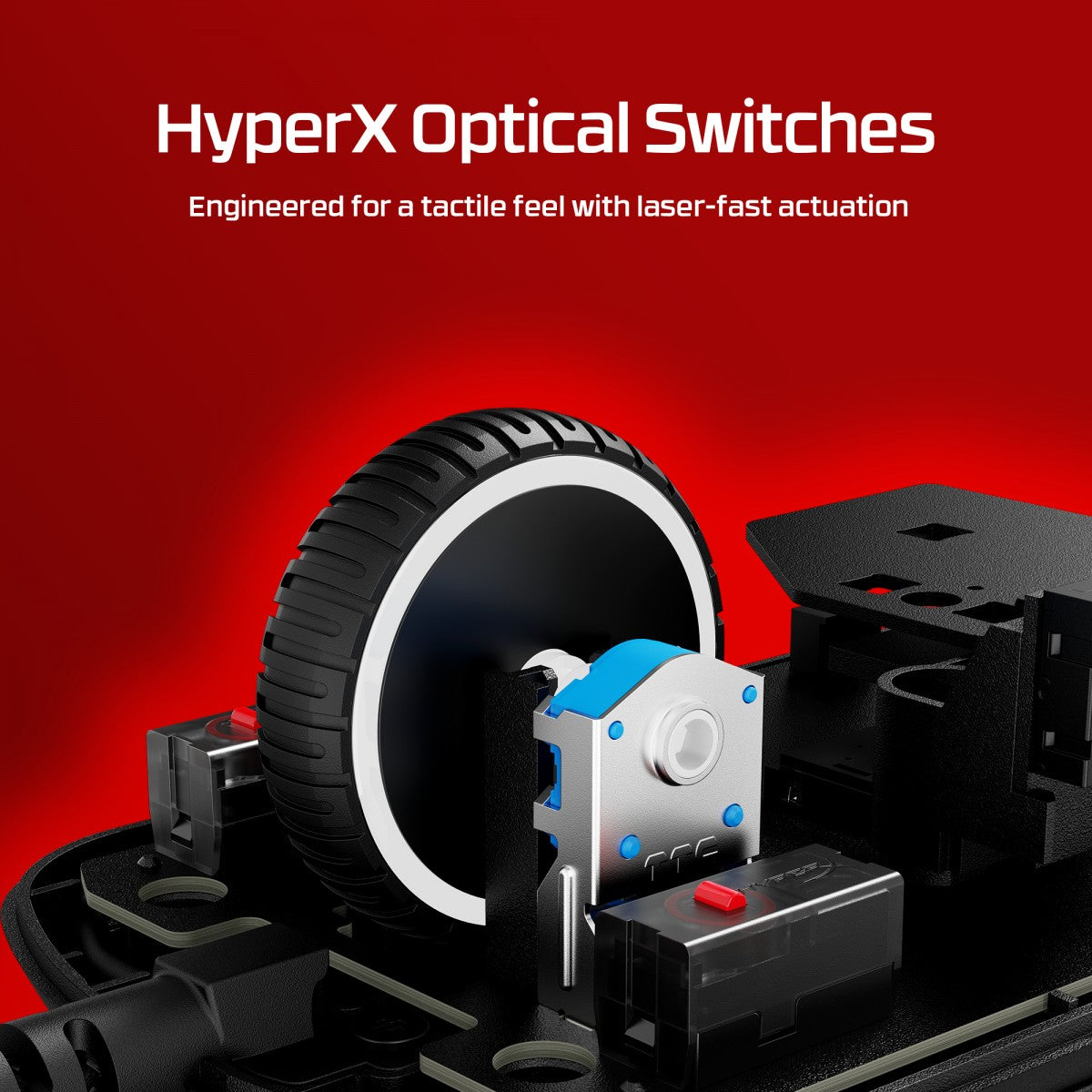 Souris Gaming HyperX Pulsefire Saga (Noire)