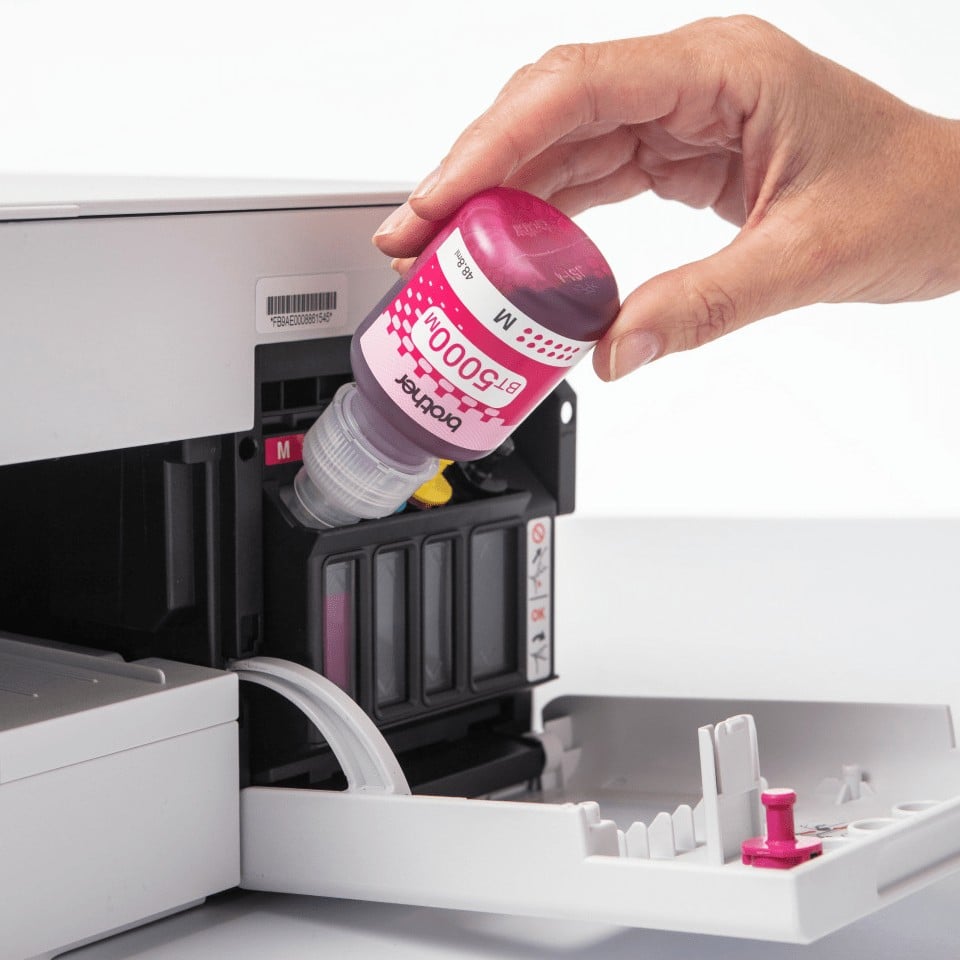 Brother BT5000CLVAL cartouche d'encre 3 piece(s) Compatible Cyan, Magenta, Jaune