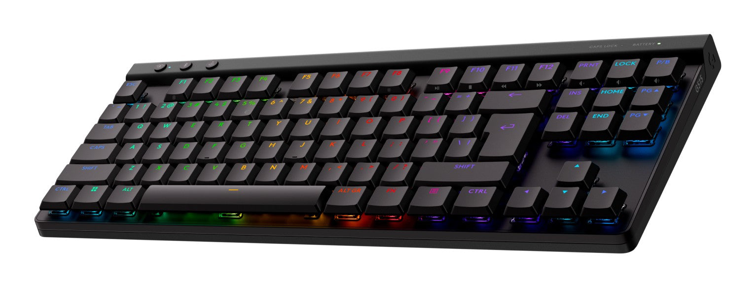 Logitech G G515 Lightspeed TKL clavier Gaming RF sans fil + Bluetooth QWERTY US International Noir