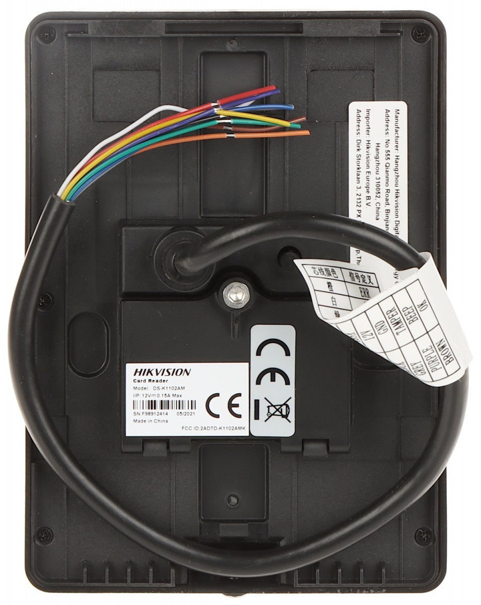 Hikvision DS-K1102AM Lecteur de cartes de la série Pro 1102A