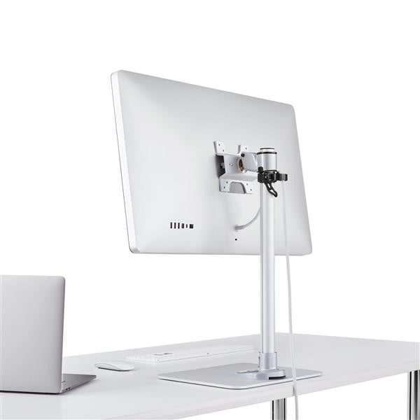 Single Monitor Stand - Silver
