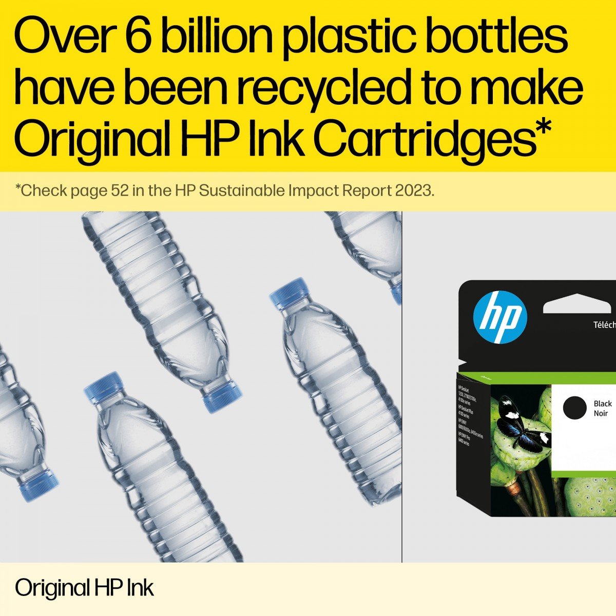 HP 305 XL Cartouche d'encre couleur 3YM63AE Instant Ink