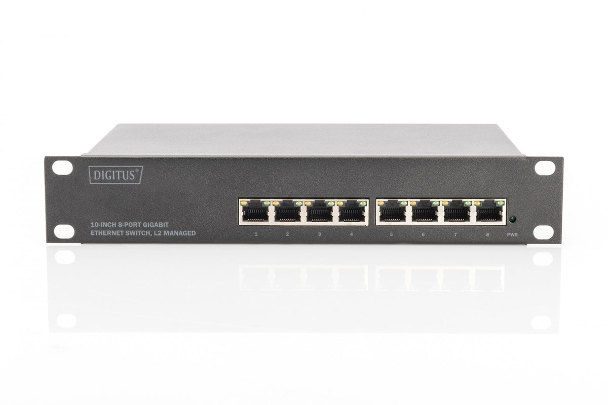 Digitus DN-80117 commutateur réseau L2+ Gigabit Ethernet (10/100/1000) Noir