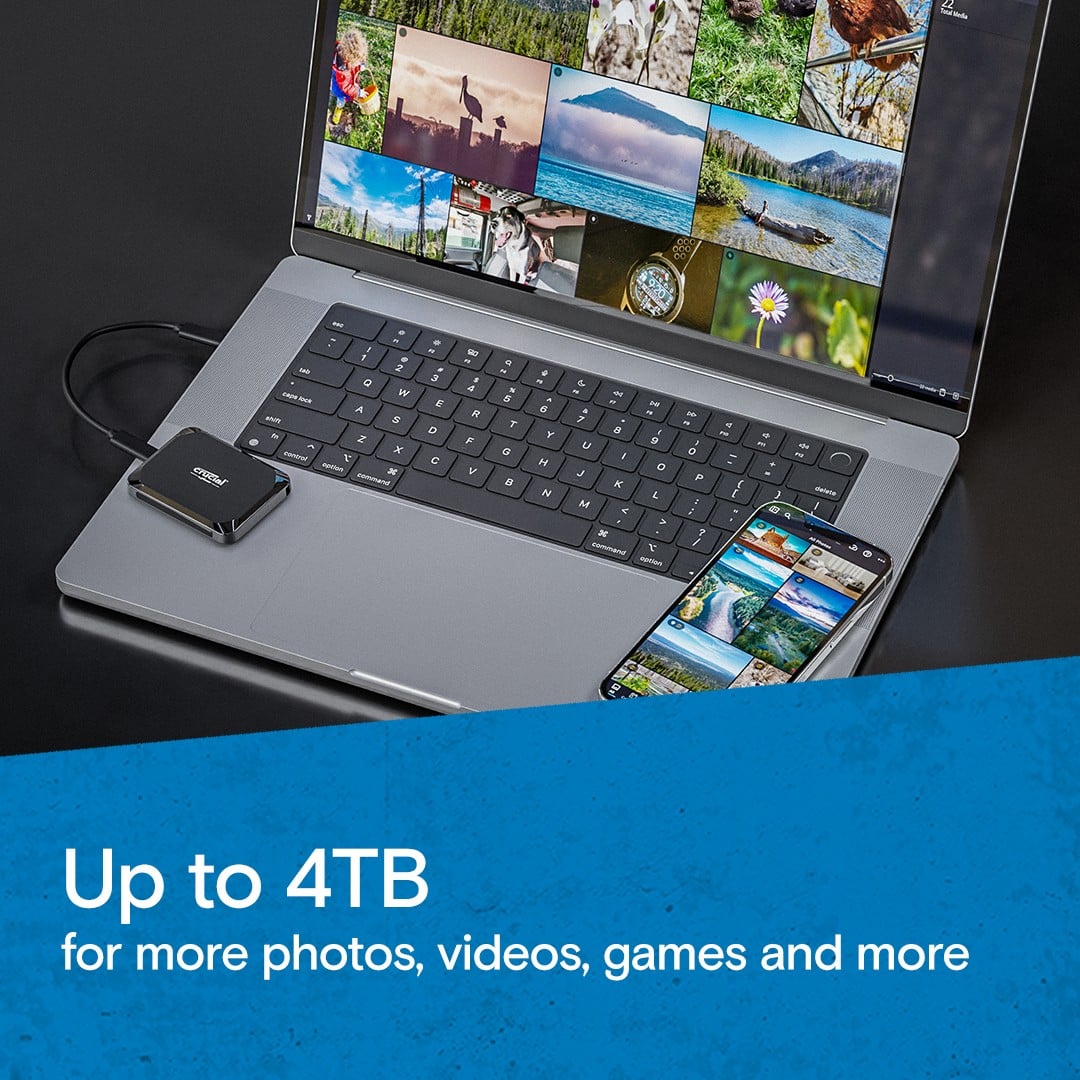 Crucial X9 4TB Portable SSD