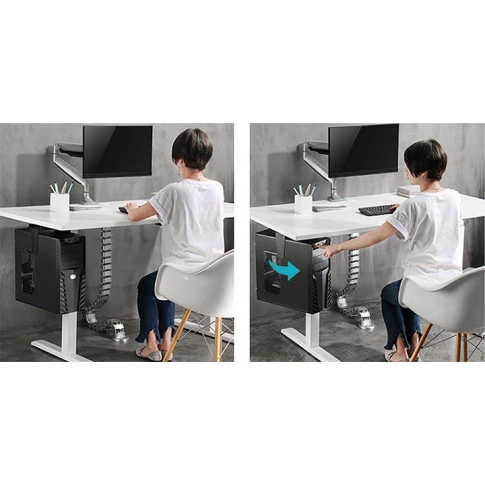 Techly ICA-CS 66 Support d'ordinateur haut rotatif