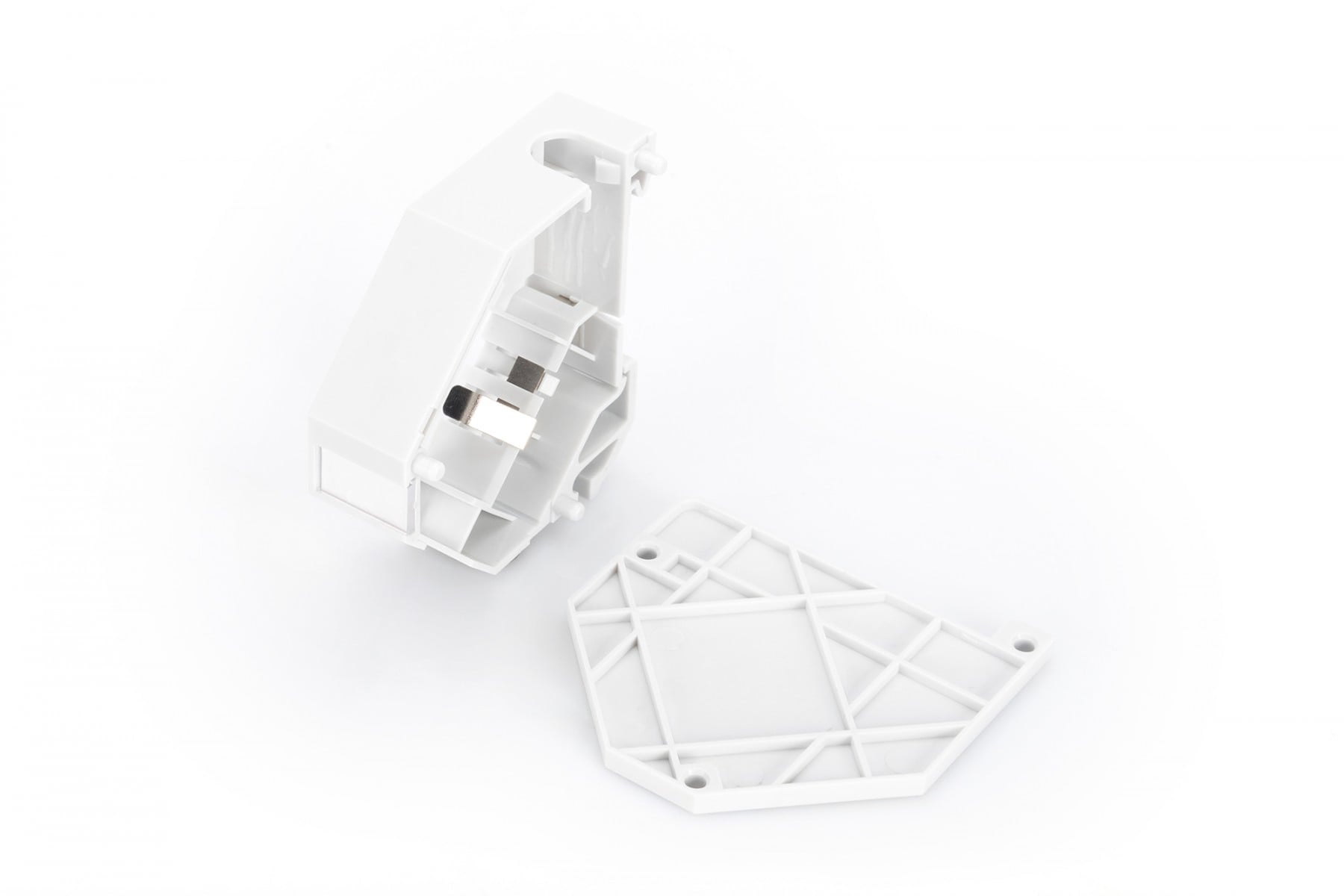 Adaptateur keystone pour rail DIN, boîtier IP20 pour 1x module keystone