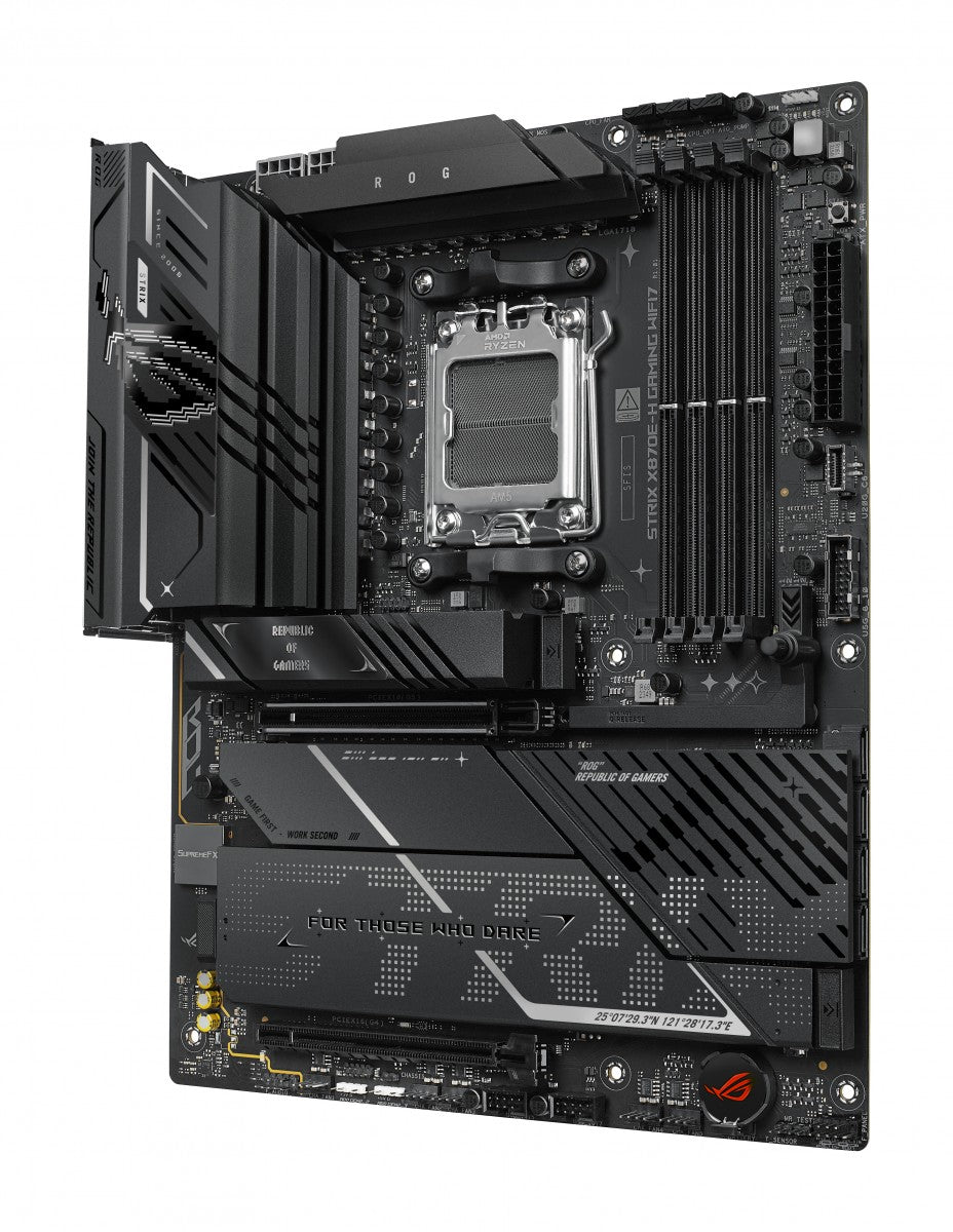 ASUS ROG STRIX X870E-H GAMING WIFI7 ATX AM5 DDR5 Motherboard 2xUSB4 1xHDMI
