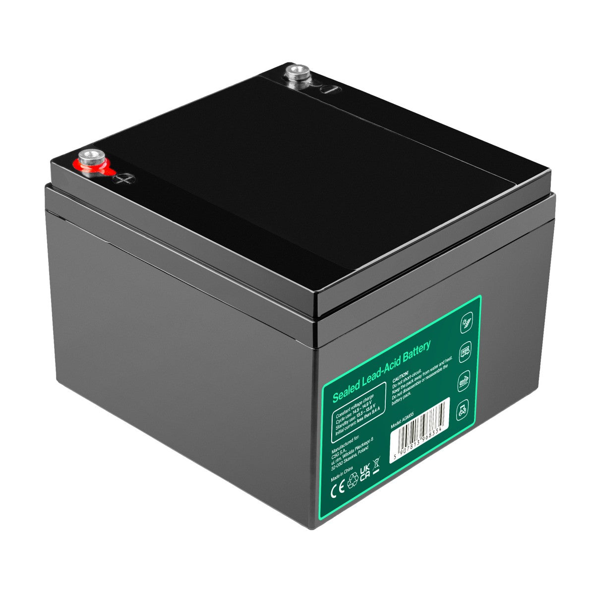 Green Cell AGM Battery 12V 28Ah